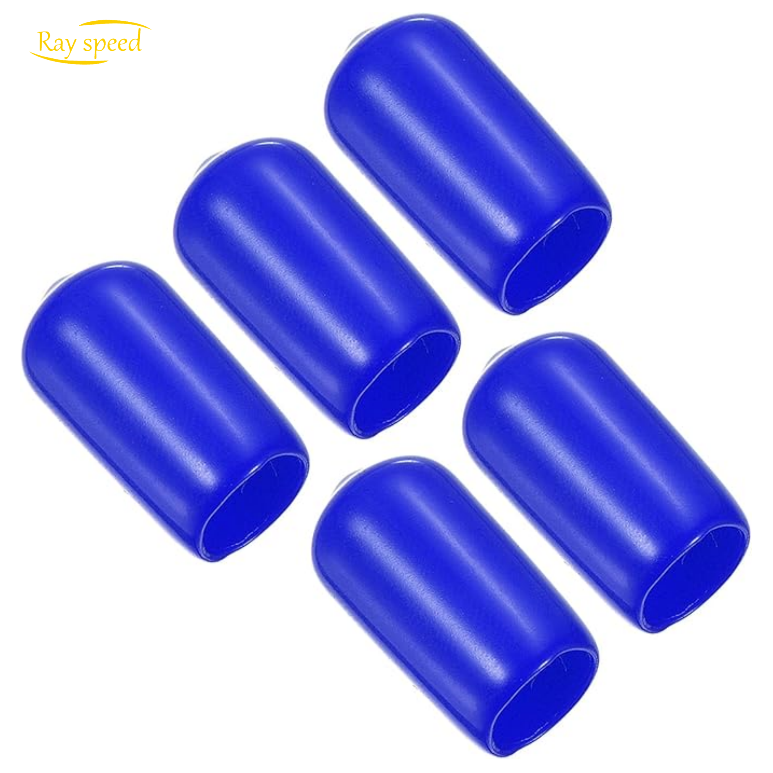 Rayspeed Pool Cue Tip Cover Billiard Cue Tip Protector Rubber Pool Cue Tips Head Tool Snooker Accessory for Billiard Club Blue