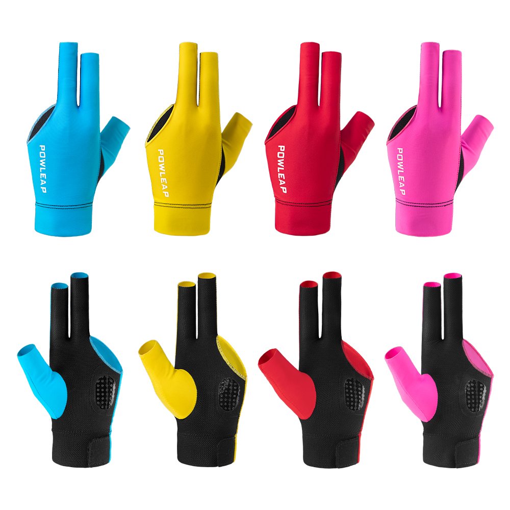 Men Women Elastic 3 Fingers Snooker Gloves Quick Dry Breathable Washable Billiards Shooters Billiards Cue Gloves