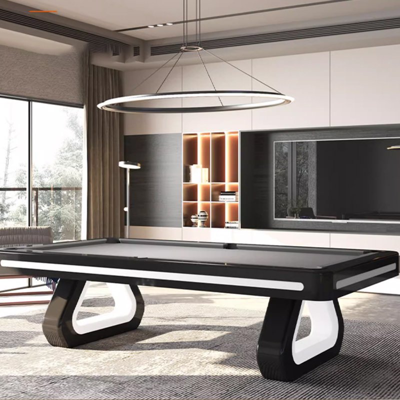 High quality solid wood black slate 7ft 8ft 9ft indoor modern luxury pool billiard table for sale