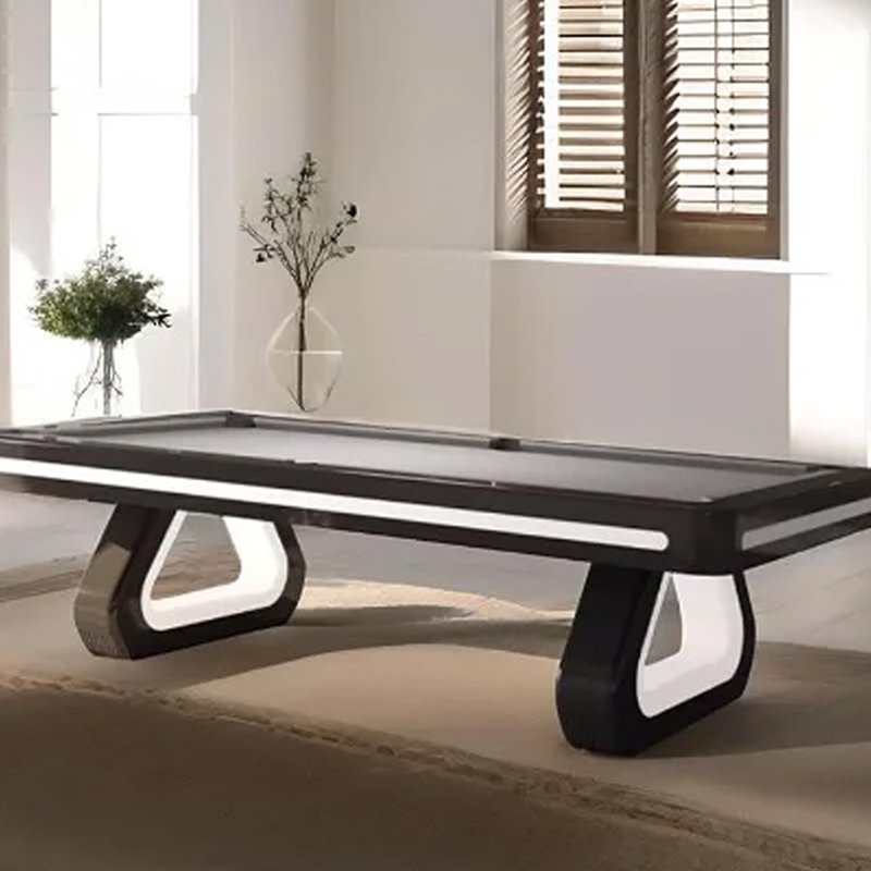High quality solid wood black slate 7ft 8ft 9ft indoor modern luxury pool billiard table for sale