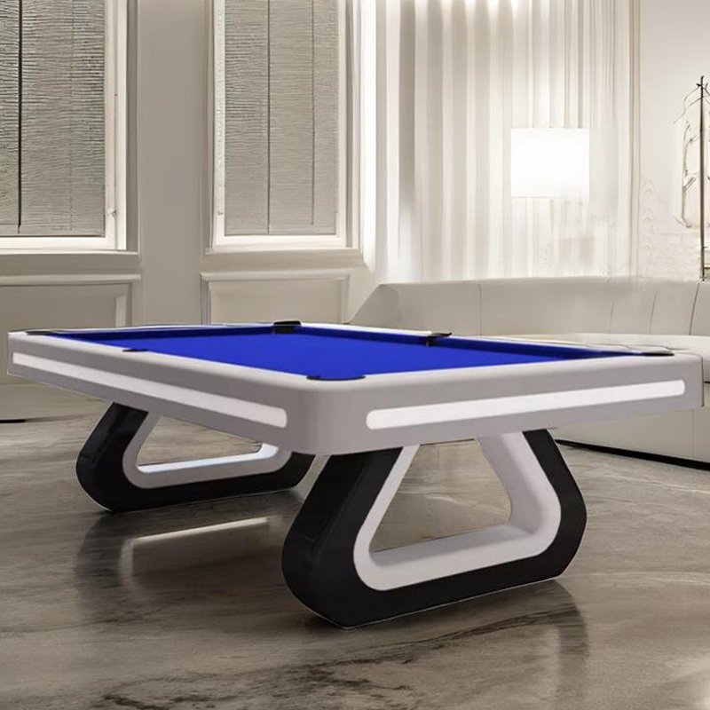 High quality solid wood black slate 7ft 8ft 9ft indoor modern luxury pool billiard table for sale