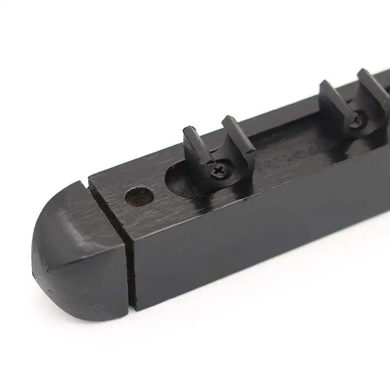 Hot Sale 6 Holes Black Snooker & Billiard Cue Sticks Holding Tools Wall Mounted Cue Wooden Rome Racks