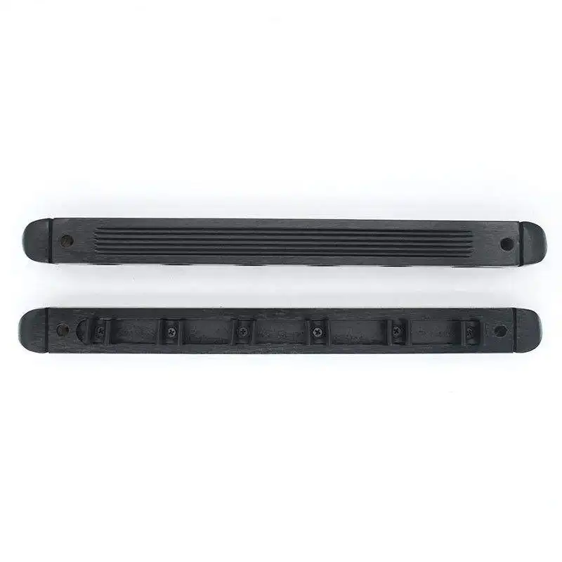 Hot Sale 6 Holes Black Snooker & Billiard Cue Sticks Holding Tools Wall Mounted Cue Wooden Rome Racks