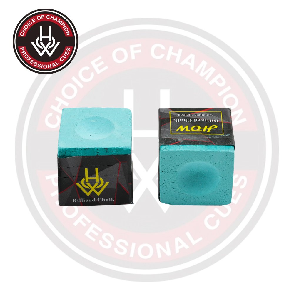 Original HOW Wet and Dry Pool Chalk Dry Powder 2 Pieces Per Box Snooker Cue Stick Billiard accessories