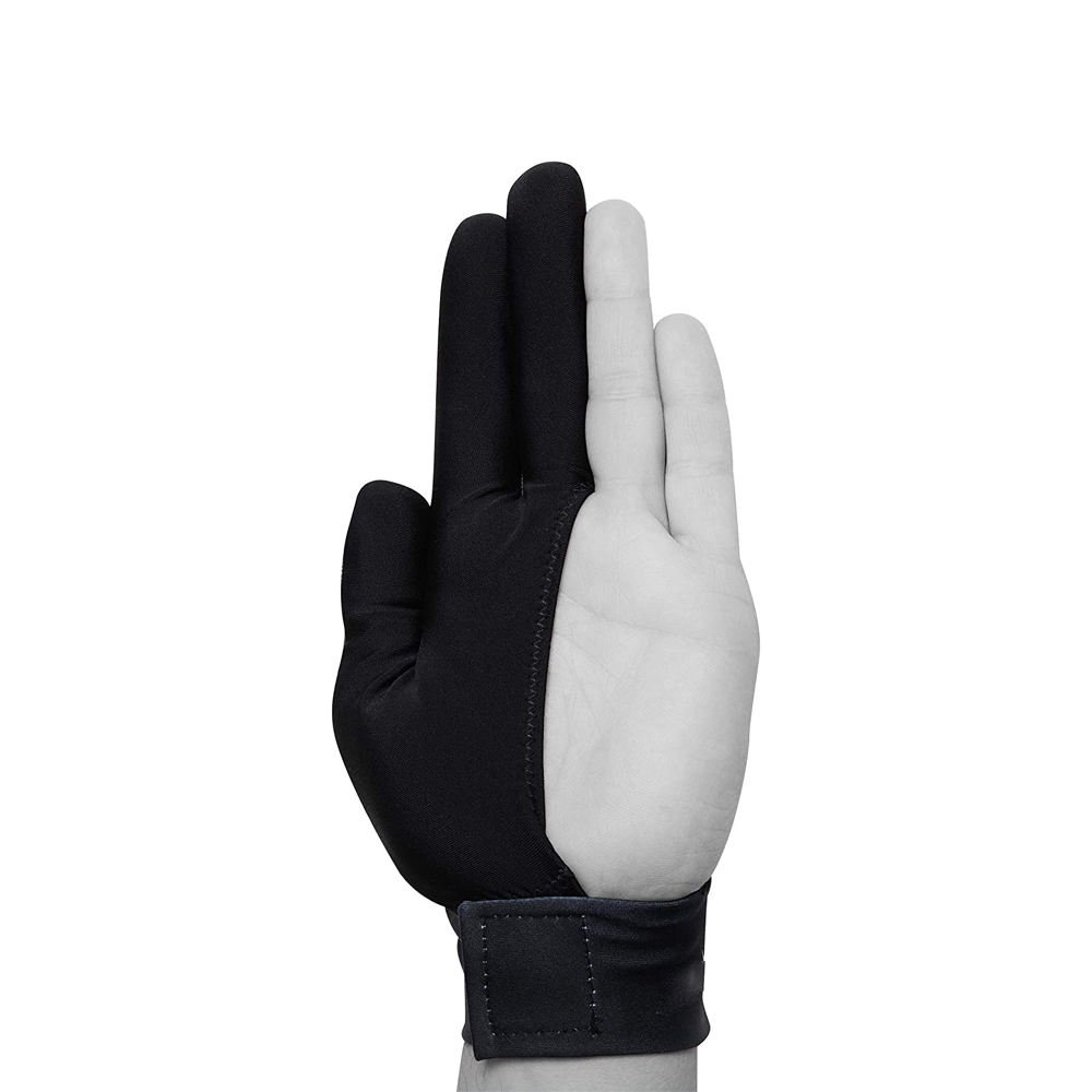 Camo Style Billiards Sports Gloves Non Slip Pad 3 Fingers Pool Cue Snooker Gloves For Left or Right Hand