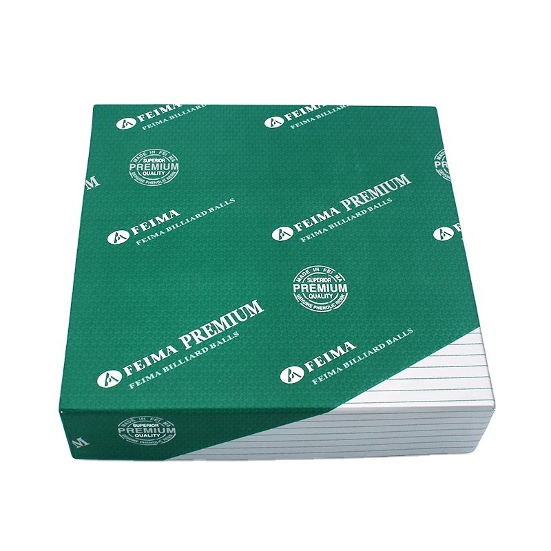 xikuno green box 57.2mm pool table sports game billiards set 2-1/4 inch 16pcs
