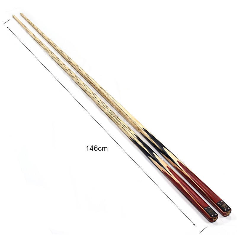 High Quality ash wood material 57inches 9-10mm tip One-pc Billiard Snooker Cue For Sale