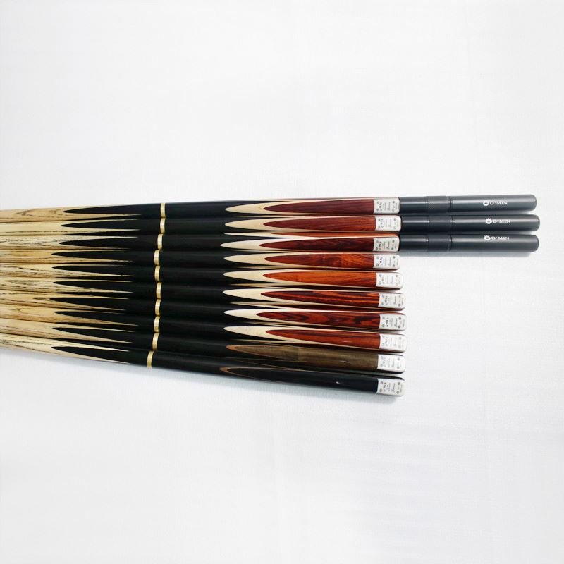 Wholesale Price Handmade High End Ash Wood 3/4 Billiard Snooker Cue