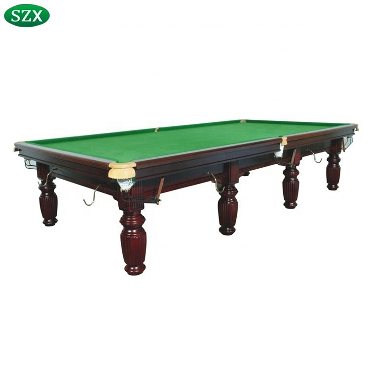 9ft British Style Tournament Solid Wood Slate Snooker Table Club Family Indoor Outdoor Automatic Ball Return Pool Table
