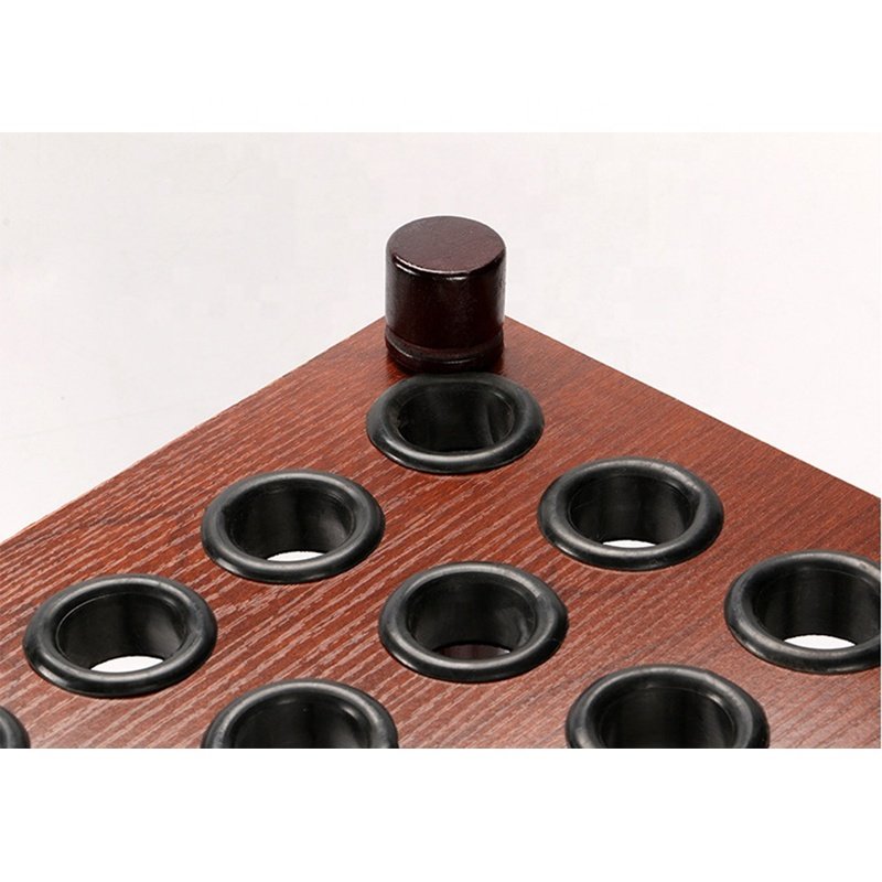 Square Shape Snooker & Billiard Cue Standing Rack Pool Sticks Holder 36 Holes