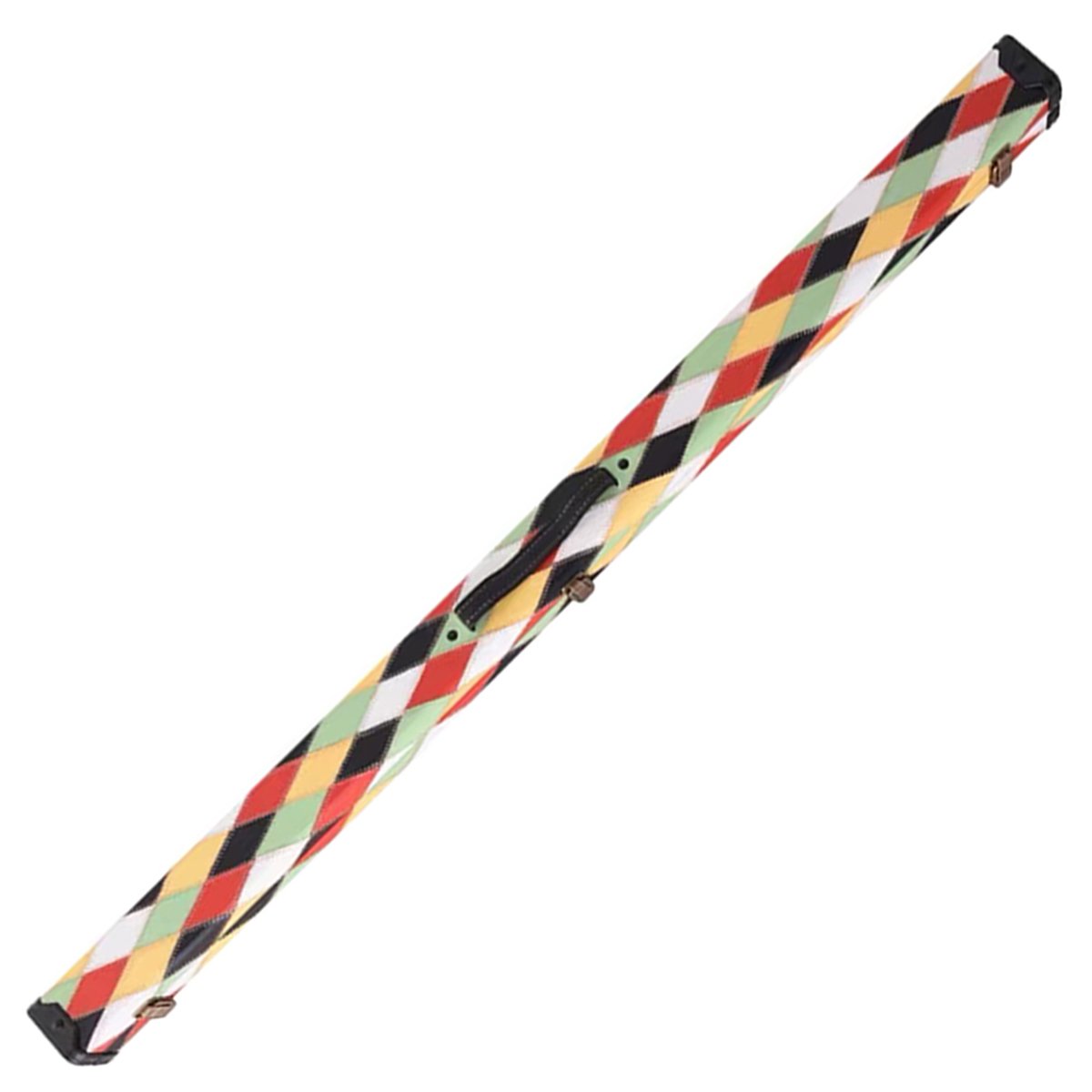 snooker cue case easy to carry solid hot sale American Style contracted Oval 1/2 pool cue case