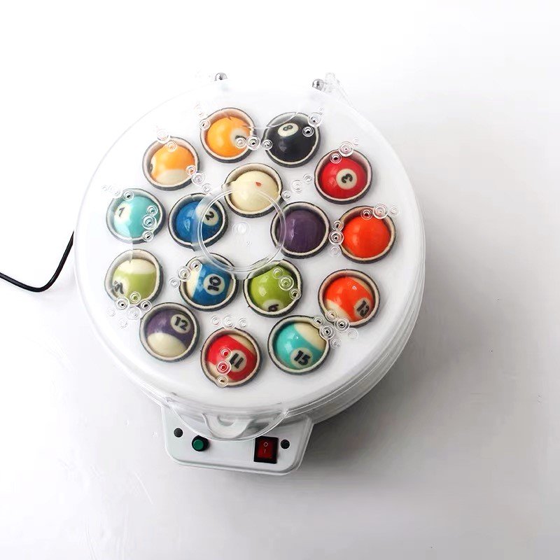 Auto Electronic 16 and 22 Ball Snooker Billiard Pool Cleaner Washing Machine for Sale