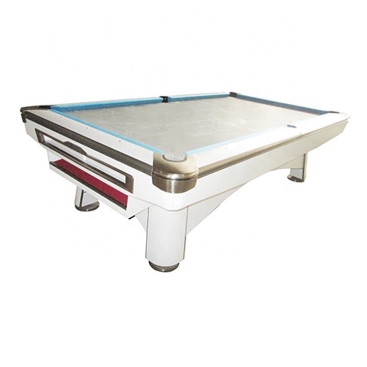 Konford Hot Sale 9ft Indoor Billiards Table OEM japanese korea 8 feet 10ft Steel Solid Wooden Rubber Cushion Snooker Pool Table