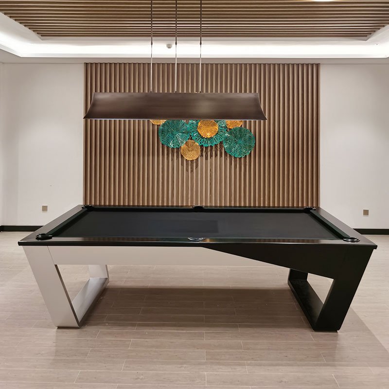 Xingsheng 2024 New Design Indoor Snooker Table Modern Style Luxury 9ft Stone Billiards Table