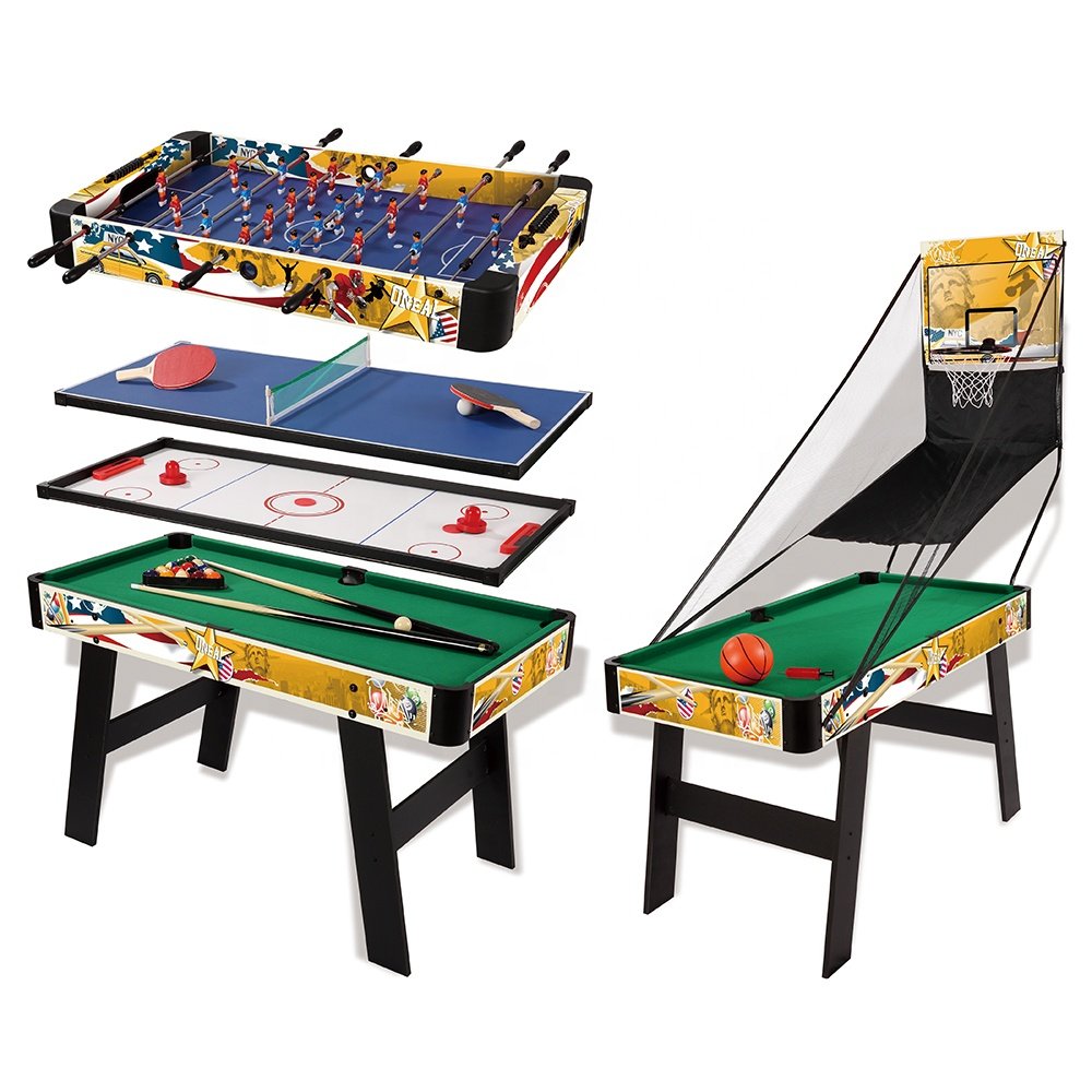 Multi Function Combo Board Game Tabletops Snooker Game Tables Billiard Table Pool Tables