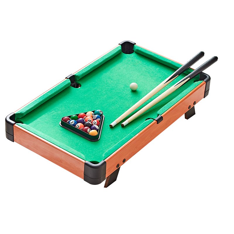 Factory good sale pool table game wooden billiard table snooker table for kids indoor family sport toys