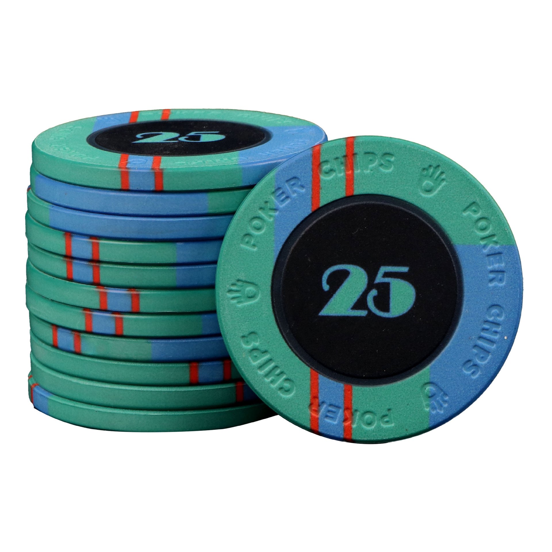 Customized Logo New Design Mahjong Token Table Game Casino Chips 39mm Relievo Engraved Ceramic Poker Chip