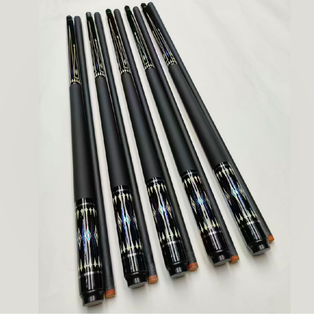 Manufacturers Black Technology Carbon Fiber Billiard Pool Cue Carbon Fiber Shaft 10-13mm Tip Size