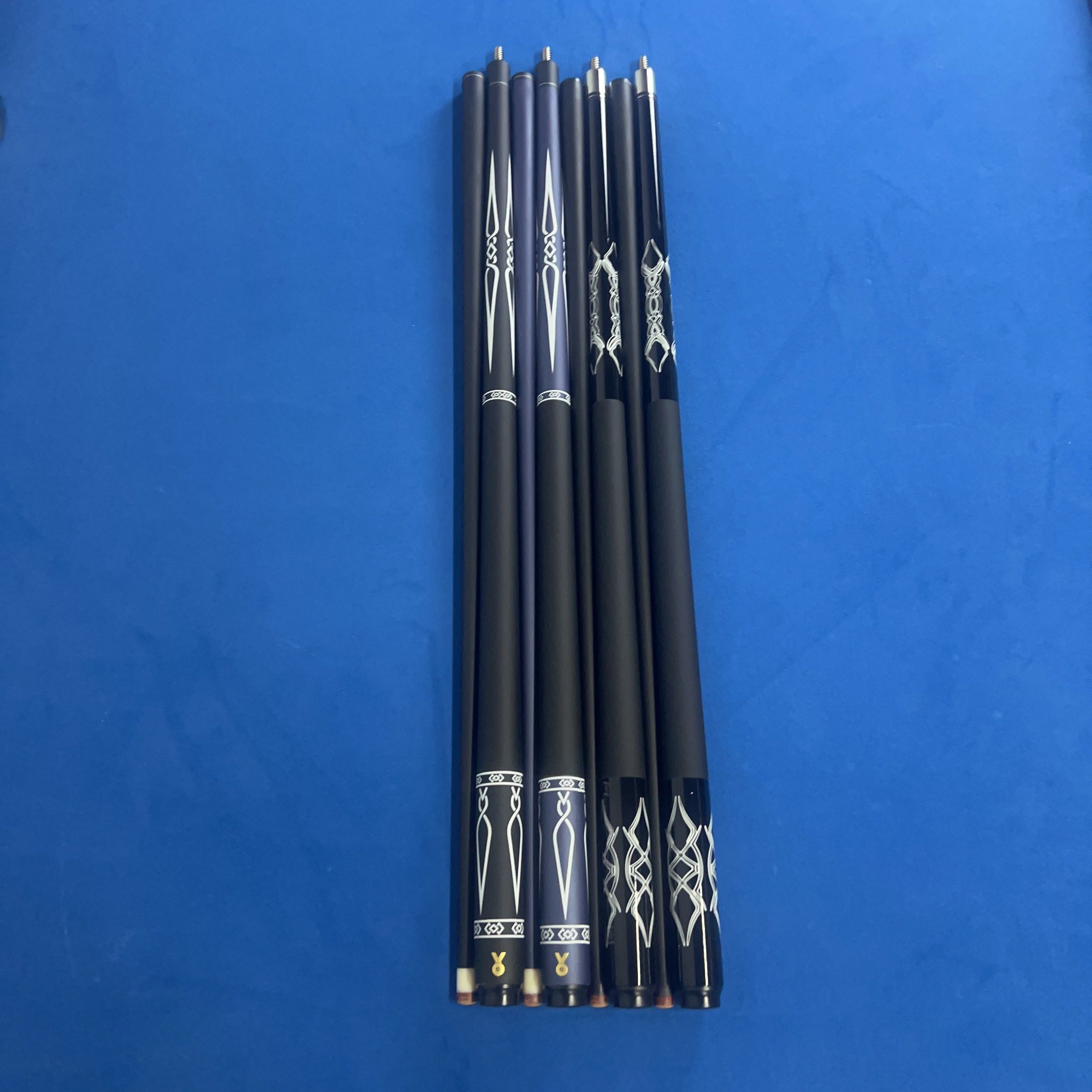 Manufacturers Black Technology Carbon Fiber Billiard Pool Cue Carbon Fiber Shaft 10-13mm Tip Size