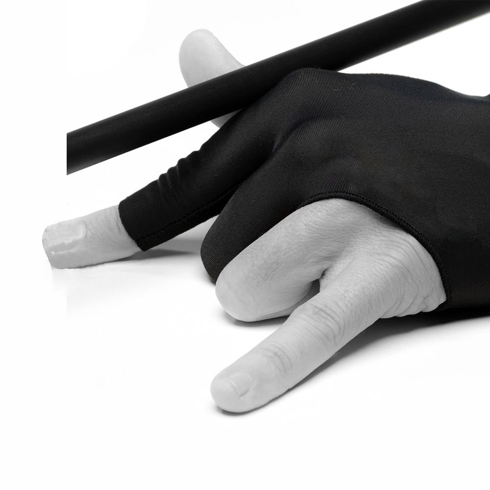 Guantes de billar Billiard Glove Quality Customized Breathable Non-Slip 3 Finger Billiard Gloves Resistant Pool Snooker Gloves