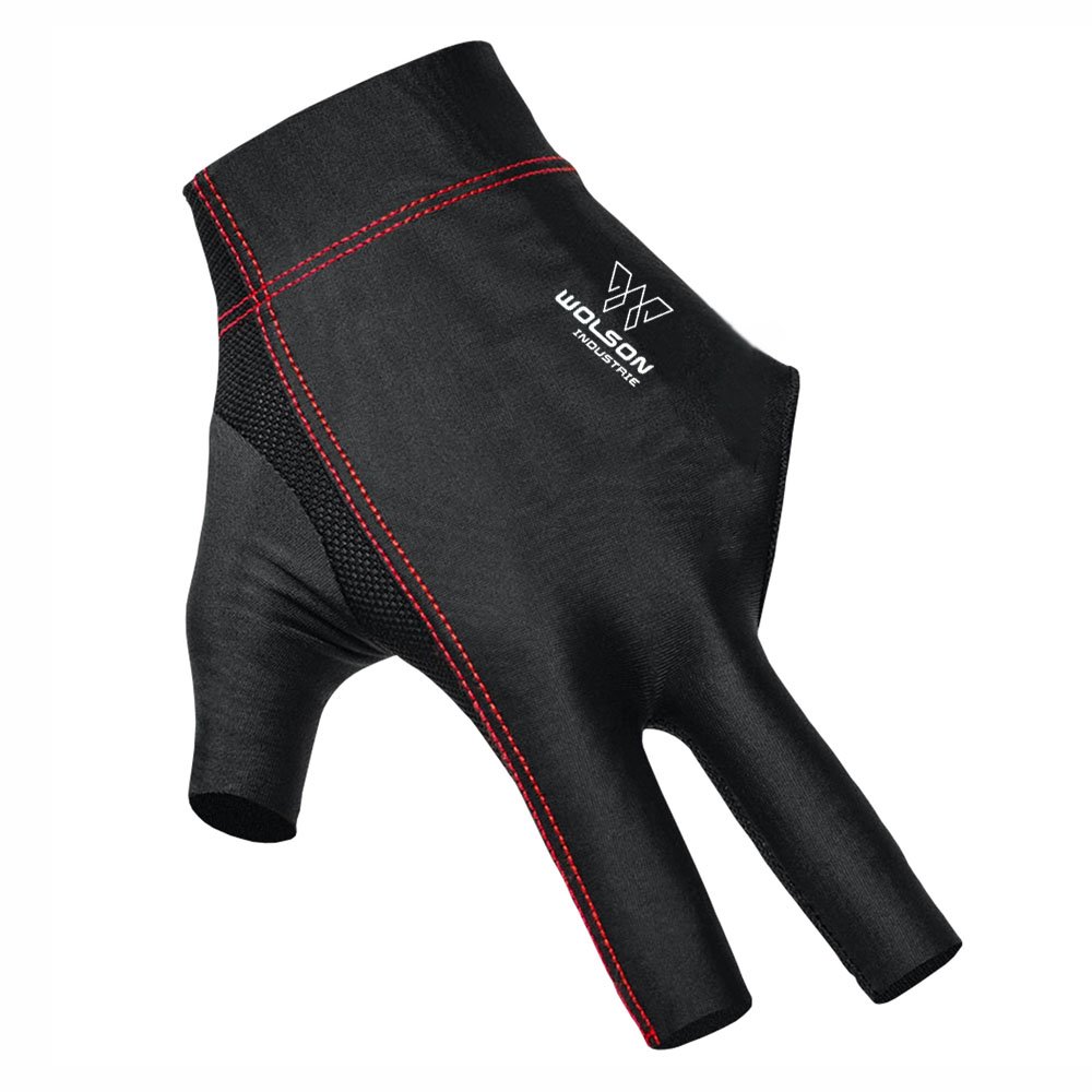 Guantes de billar Billiard Glove Quality Customized Breathable Non-Slip 3 Finger Billiard Gloves Resistant Pool Snooker Gloves
