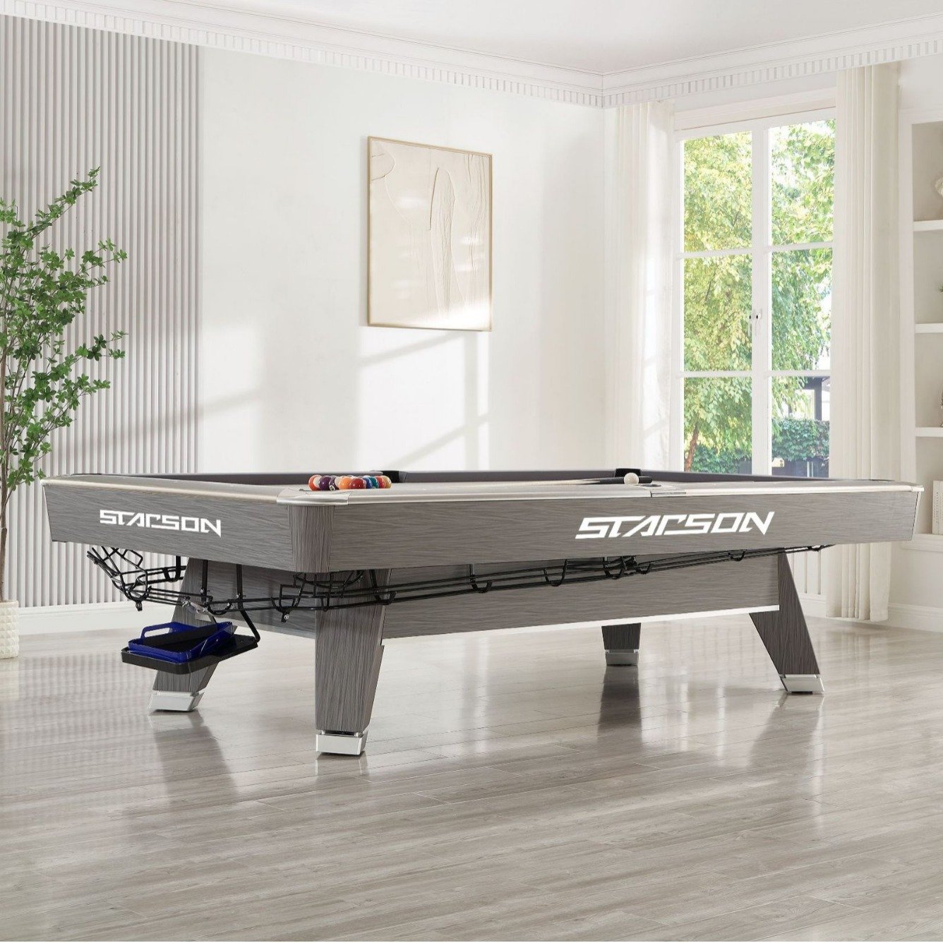 15 years factory High Cost-effective Cheap billiards American Style nine ball tournament 8ft 9ft Slate Billiard Table