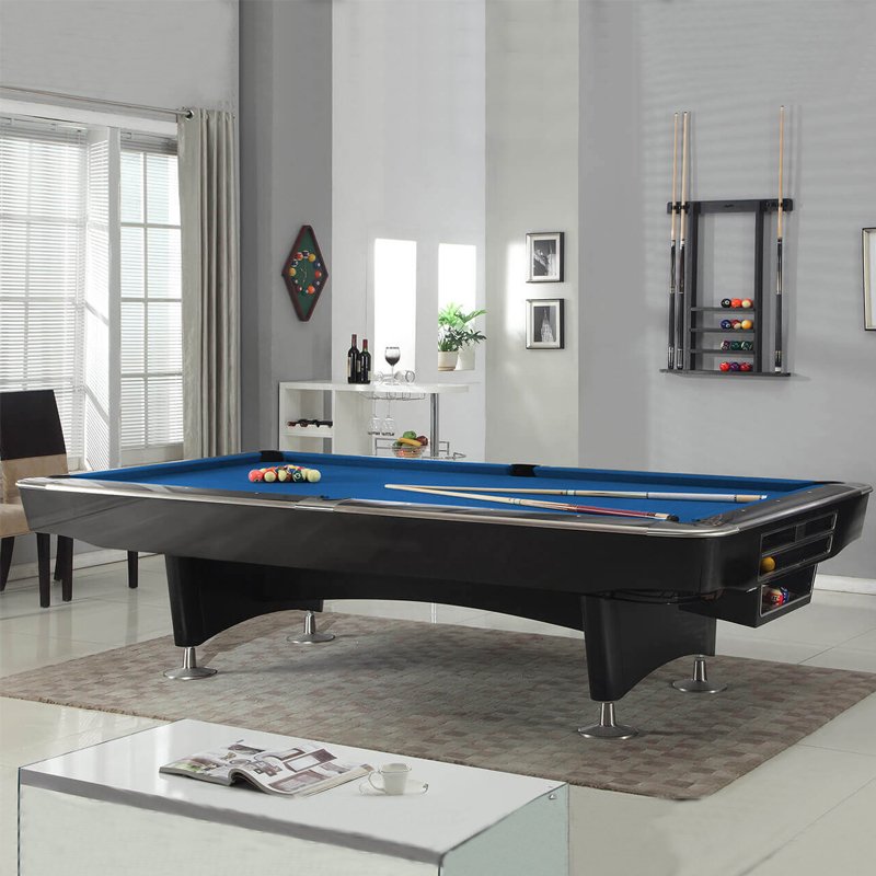 15 years factory High Cost-effective Cheap billiards American Style nine ball tournament 8ft 9ft Slate Billiard Table