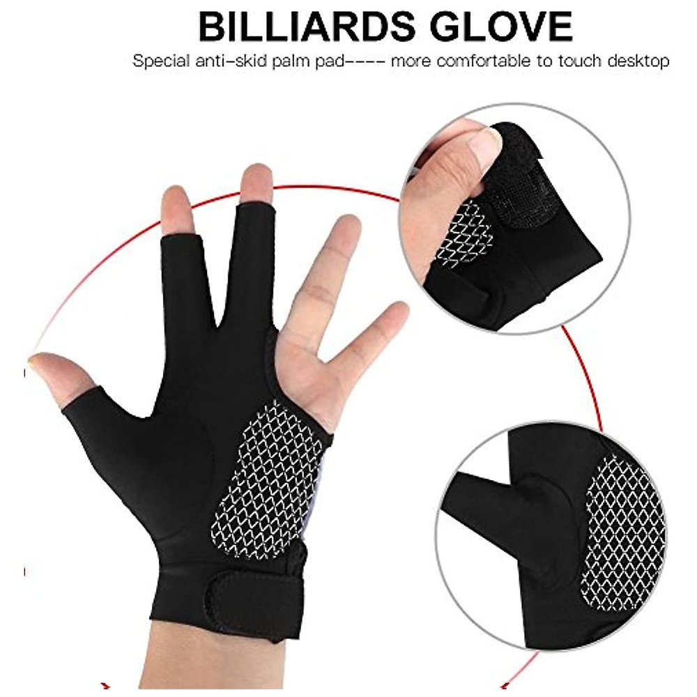Customize Design Professional Stuff Snooker Gloves High Quality New Style Billiard and Snooker Gloves Custom Logo Quality Stuff