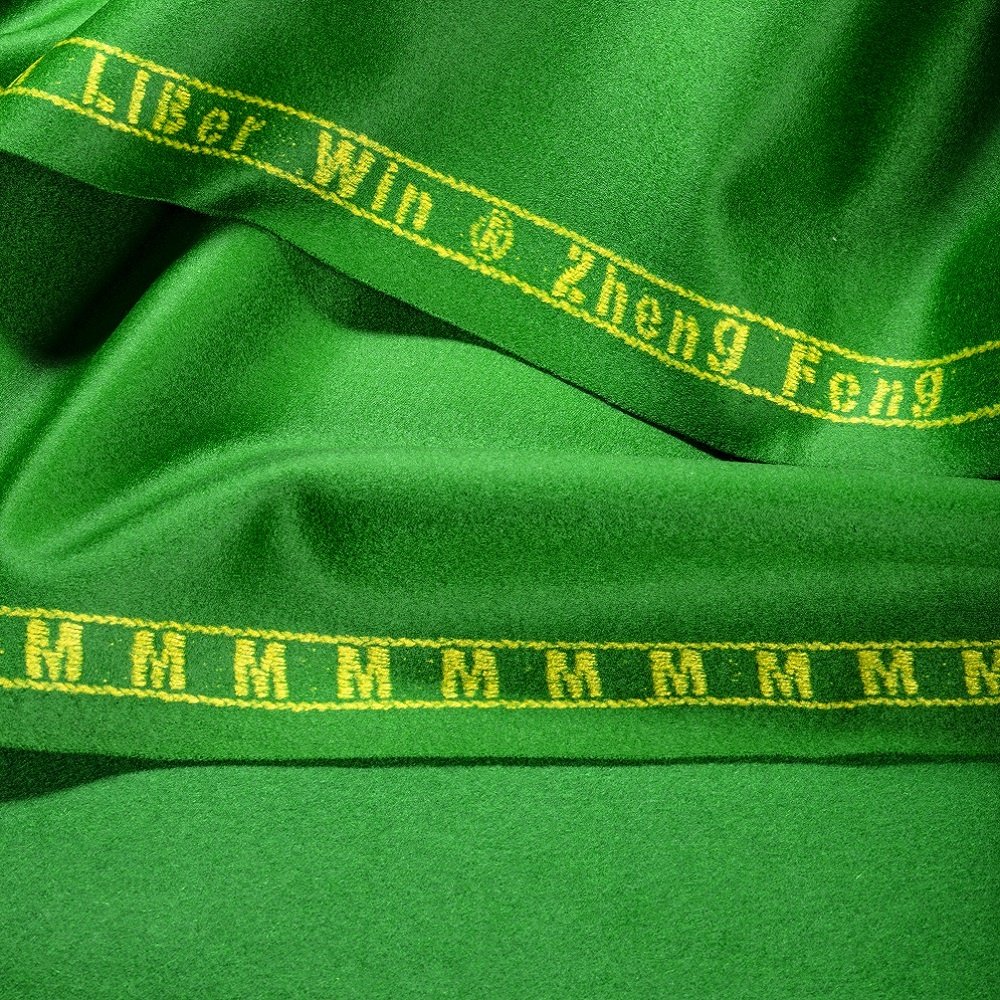 Liberwin Daofeng Woolen Napped Cloth for 12FT Snooker Table 6811 Tournament Quality Billiard Cloth