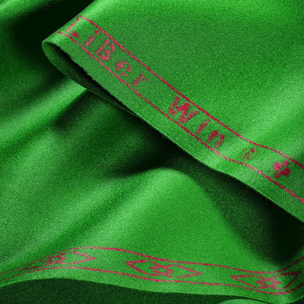 Liberwin Daofeng Woolen Napped Cloth for 12FT Snooker Table 6811 Tournament Quality Billiard Cloth