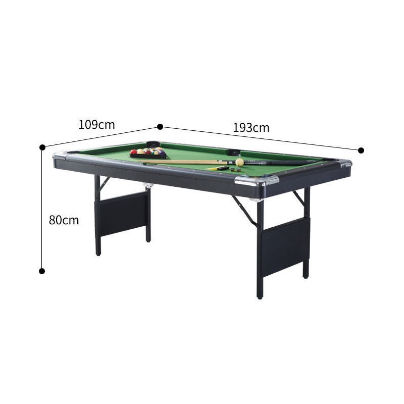 Folding 5ft Pool Table Wooden Professional Pool Snooker Billiard Tables 6ft China Foldable With 16 Pool Balls