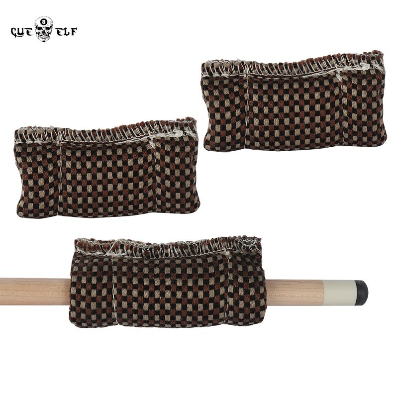 Cueelf portable snooker billiard cues shaft burnisher high quality pool cue shaft cleaner polisher cleaning cloth