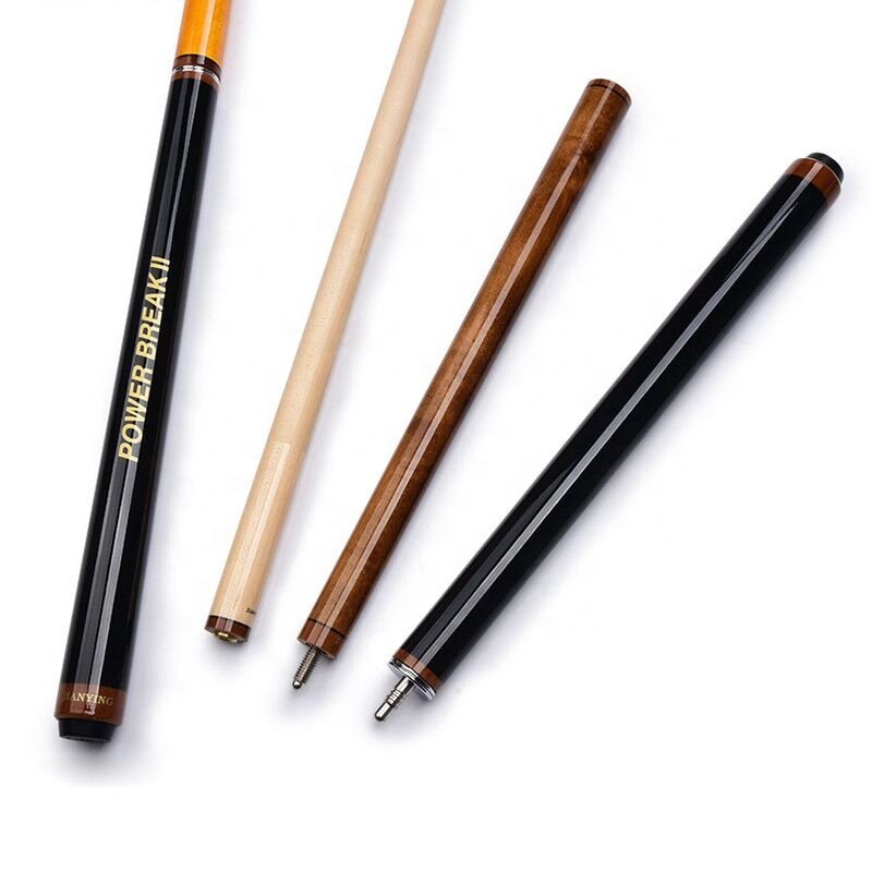 Popular High End Jianying Maple Power Break 3pc Billiard Jump Break Cue For Sale