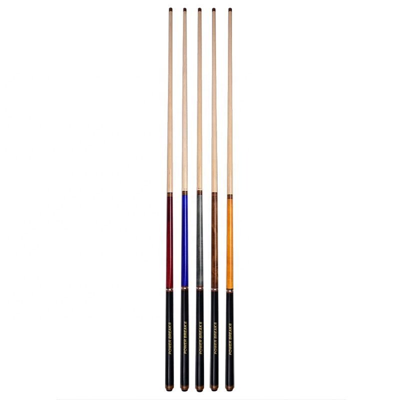 Popular High End Jianying Maple Power Break 3pc Billiard Jump Break Cue For Sale
