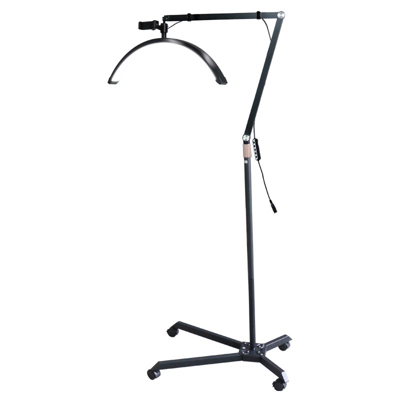 24-inch 36W Half-moon Beauty Lamp Floor Lamp Bedside Tattoo Nail Print Hair Lamp LED 90 Aluminum Alloy Led Snooker Table Lights