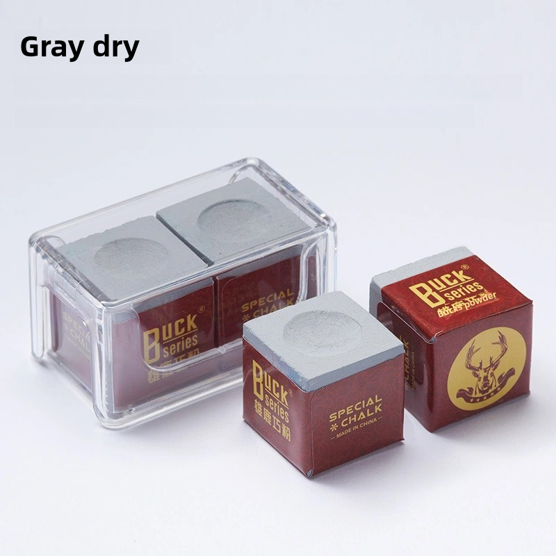 High-Quality Snooker Cue Chalk Has Good Friction