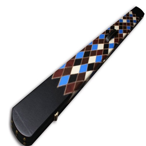 High end quality leather Waterproof 1 Piece 3/4 Snooker Pool Cue Case Box