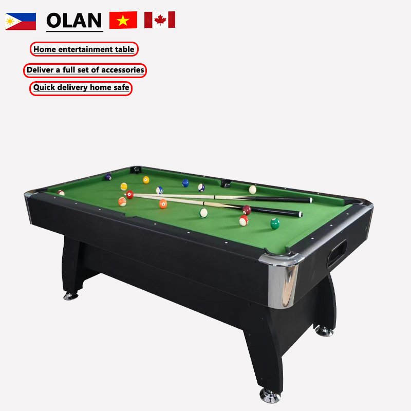 Hot Sales High End Professional Custom 9ft Solid Wood Modern Billiard Pool Table with Full Accessories