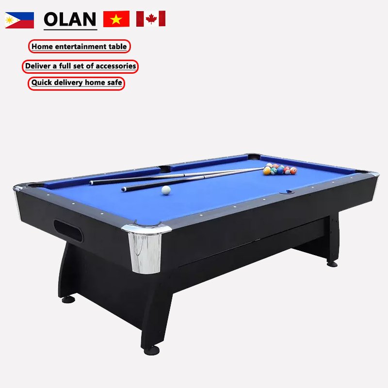 Hot Sales High End Professional Custom 9ft Solid Wood Modern Billiard Pool Table with Full Accessories