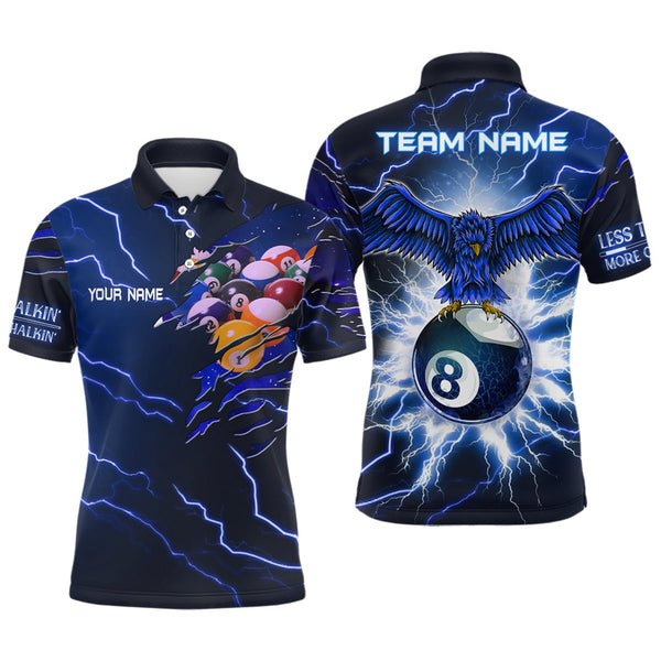 Oem Custom Billiard Player 3d Print Shirt 100% Polyester Billiard Team Shirts For Men Pool Table Tournament Snooker Polo