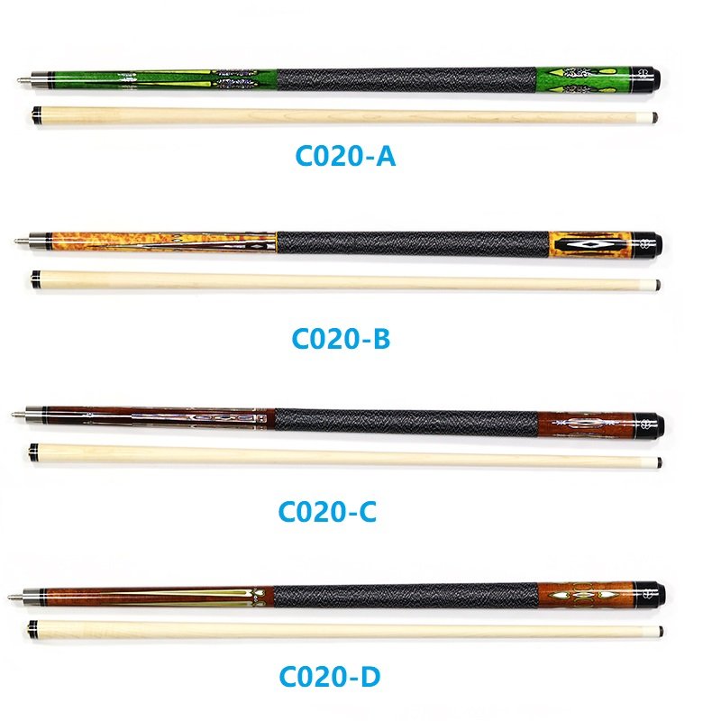 57inch Maple Wood good quality cue stick billiard pool cue with stainless joint