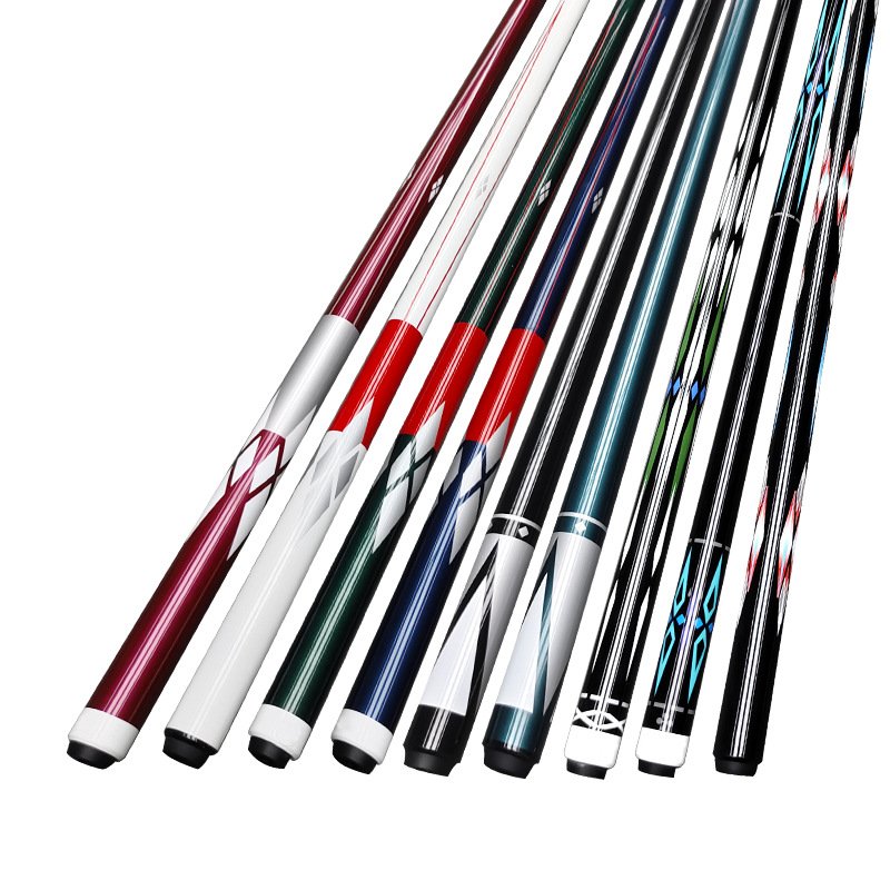High Quality High End Extension Carom Fibre Billiard Wholesale Snooker Shaft Stick Carbon Billiard Cue