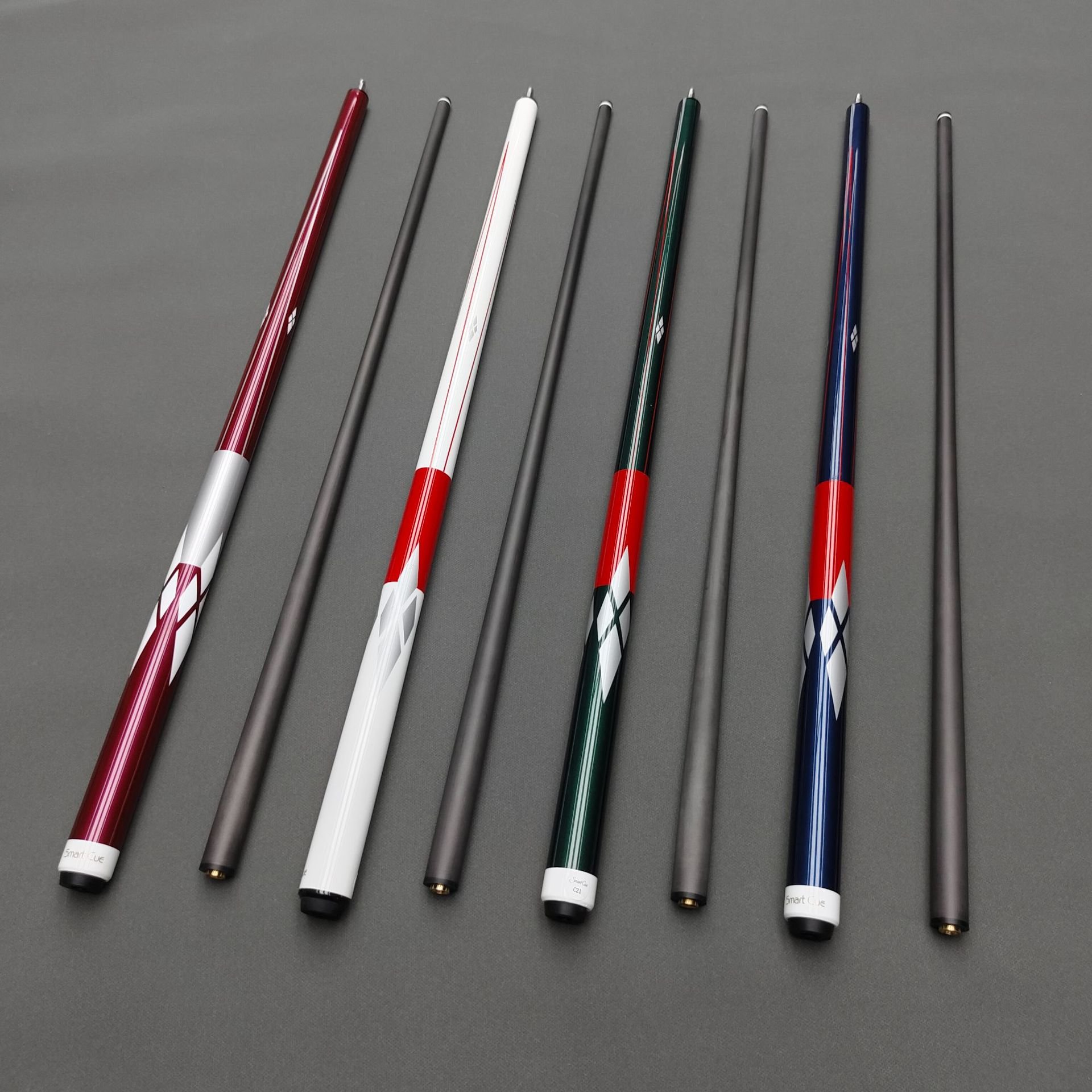 High Quality High End Extension Carom Fibre Billiard Wholesale Snooker Shaft Stick Carbon Billiard Cue