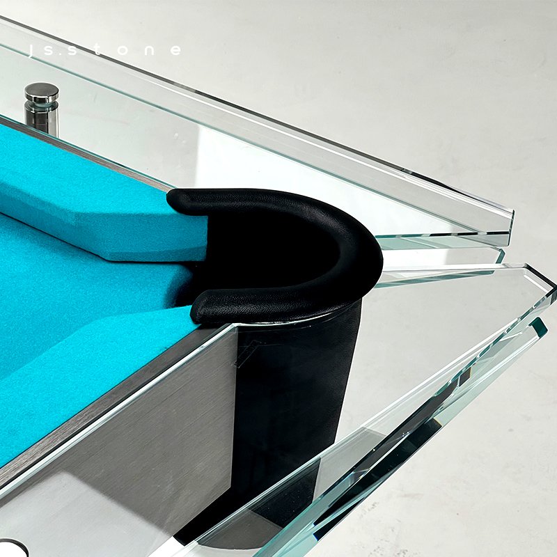 Factory Hot Sale High Quality 7FT 8FT 9FT Luxury Snooker Pool Billiard Table with Wool Cushion L-Size Glass pool Table Net Pocke