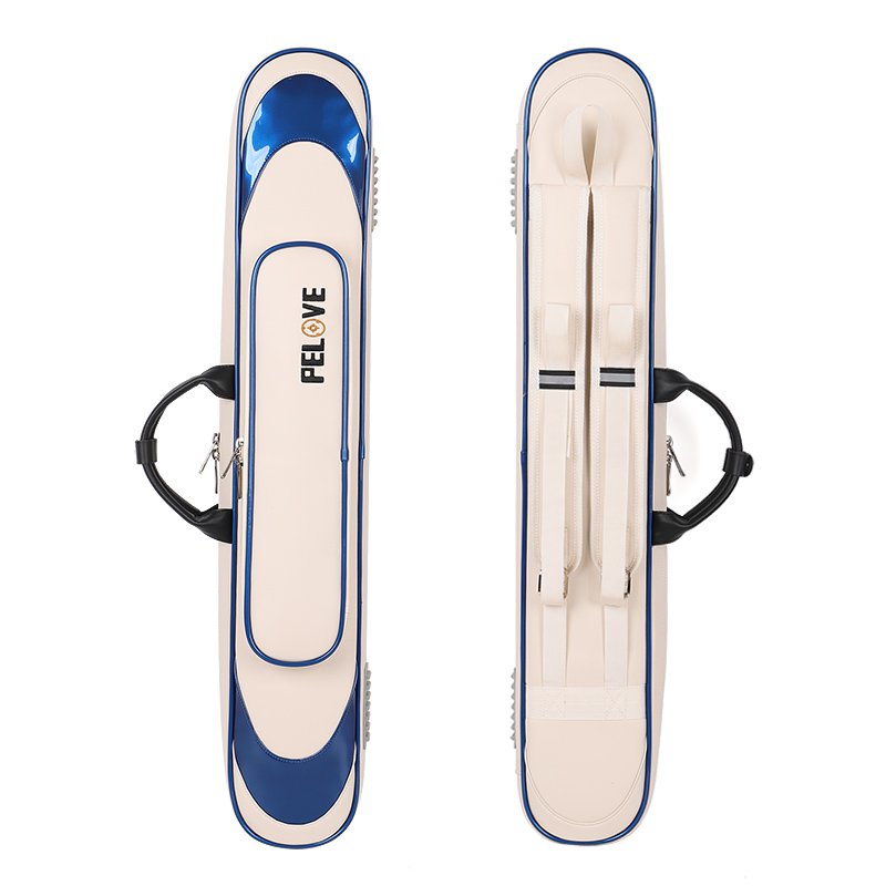 High-End Customizable 3*4 Snooker Cue Bag New PU Leather Material Soft Billiard Cue Case in Three Colors