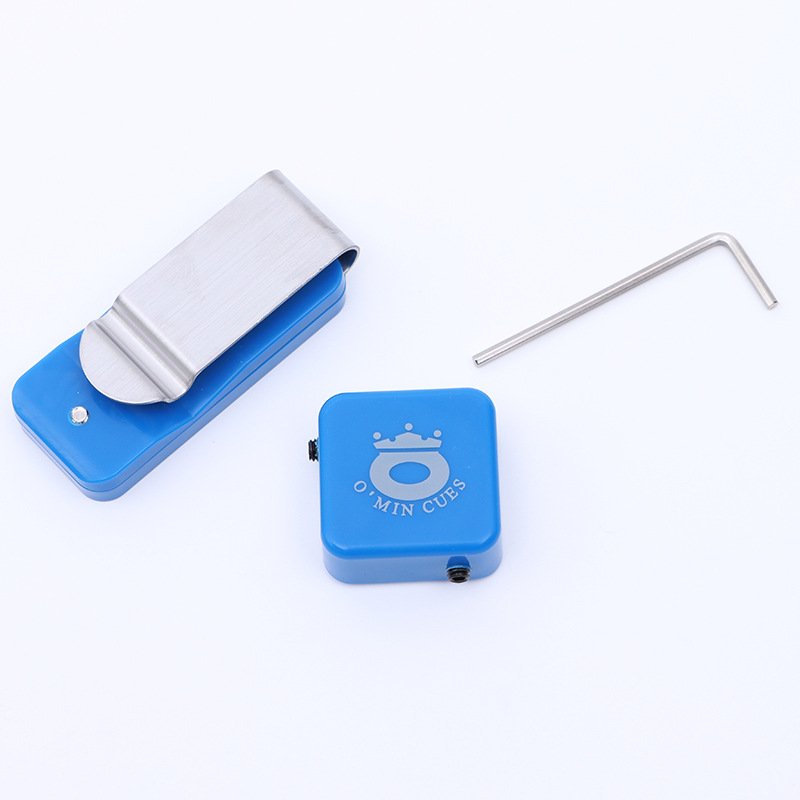 Billiard Chalk Holder Billiard Chalk Case Magnetic with Belt Clip Portable Mini Pool Cue Snooker Accessories Practical Tool