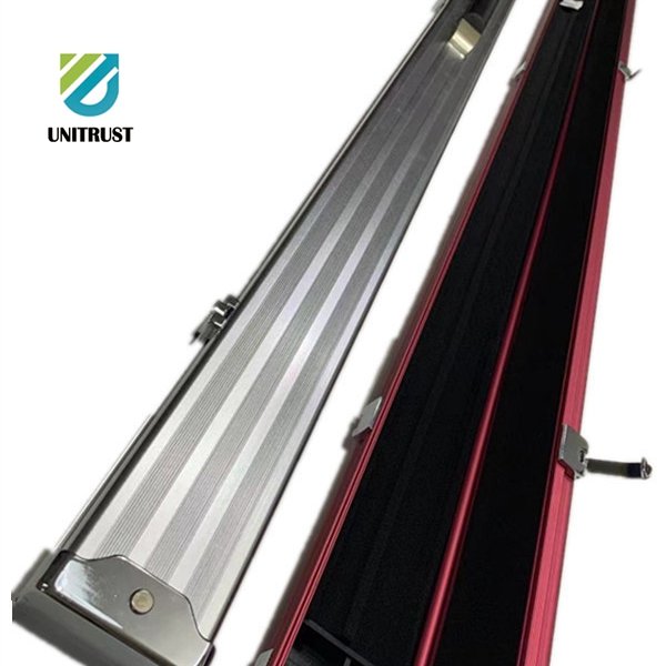 2023 Hot Sale Portable Aluminum Cue case for hold 2 pieces Aluminum snooker cue case 7 colors selectable Billiard accessories