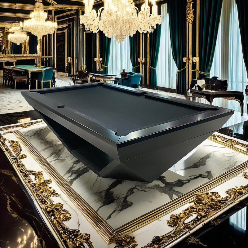 Modern Solid Wood Slate Billiard Snooker Pool Table 7ft 8ft 9ft Latest Products New Luxury Pool Table For Sales