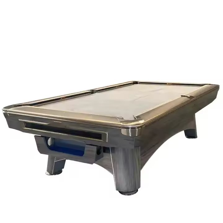 Luxury Modern American Style Nine Ball Snooker Table Custom Size Pool Table with Slate Wood and Rubber Cushions