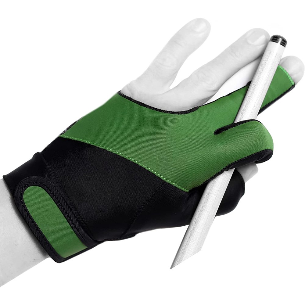 High Quality Custom Colors Billiard Pool Glove Shooters 3 Fingers Left Hand Gloves Nine Ball Billiard Gloves Snooker Accessories